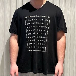 Armani exchange black T-shirt